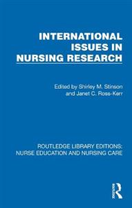 International Issues in Nursing Research