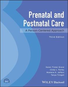 Prenatal and Postnatal Care: A Person-Centered Approach