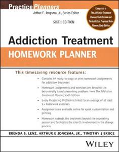 Addiction Treatment Homework Planner, Sixth Editio n
