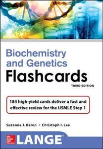 Lange Biochemistry and Genetics Flashhcards, Third Edition - Click Image to Close
