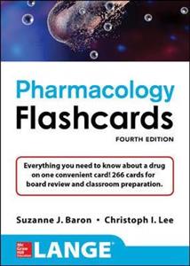 Lange Pharmacology Flashcards, Fourth Edition - Click Image to Close