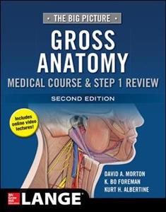 The Big Picture: Gross Anatomy, Medical Course & Step 1 Review, Second Edition - Click Image to Close