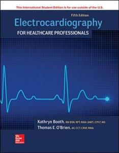 Electrocardiography For Health Professionals 5th Ed