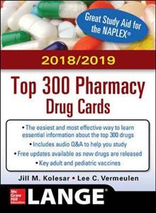 McGraw-Hill's 2018/2019 Top 300 Pharmacy Drug Cards - Click Image to Close