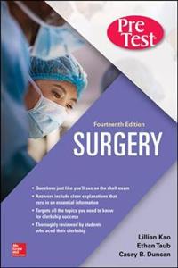 Surgery PreTest Self-Assessment and Review, Fourteenth Edition - Click Image to Close
