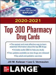 McGraw-Hill's 2020/2021 Top 300 Pharmacy Drug Cards - Click Image to Close