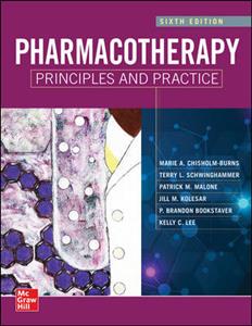 Pharmacotherapy Principles and Practice, Sixth Edition - Click Image to Close