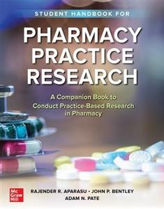 Student Handbook for Pharmacy Practice Research - Click Image to Close