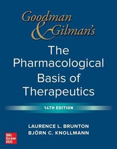 Goodman and Gilman's The Pharmacological Basis of Therapeutics - Click Image to Close