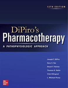 DiPiro's Pharmacotherapy: A Pathophysiologic Approach - Click Image to Close