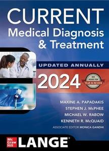 CURRENT Medical Diagnosis and Treatment 2024 - Click Image to Close