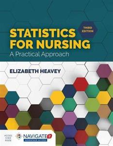 Statistics For Nursing: A Practical Approach - Click Image to Close