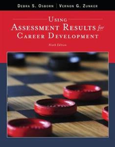 USING ASSESS RESULTS FOR CAREER DEVLP - Click Image to Close