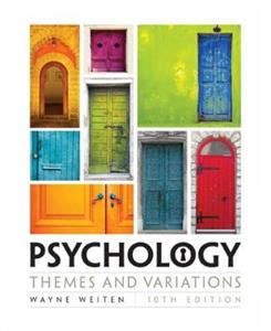 Psychology: Themes and Variations - Click Image to Close
