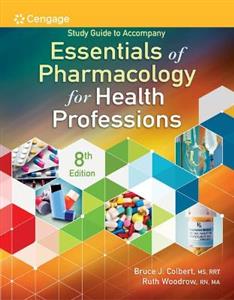 ESSENT PHARMACOLOGY FOR HEALTH PROFESSIONS SG - Click Image to Close