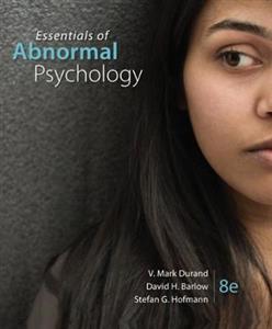 ESSENTIALS OF ABNORMAL PSYCHOLOGY - Click Image to Close