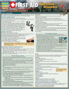 First Aid Advanced - Survival amp; Disasters