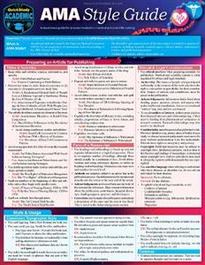 AMA Style Guide for Science amp; Medical Writing 2/e