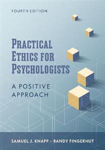 Practical Ethics for Psychologists: A Positive Approach - Click Image to Close