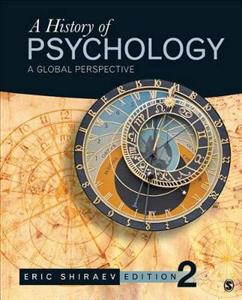 A History of Psychology: A Global Perspective 2nd Edition