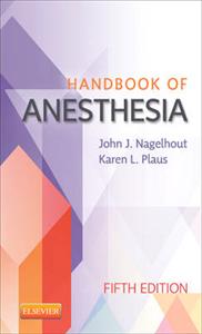 Handbook of Anesthesia