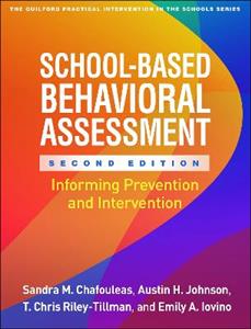 School-Based Behavioral Assessment, Second Edition 2/e