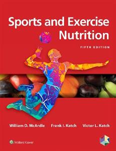 Sports and Exercise Nutrition - Click Image to Close