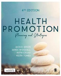 Health Promotion: Planning & Strategies - Click Image to Close