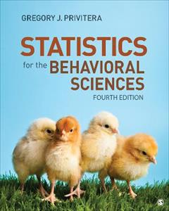 Statistics for the Behavioral Sciences - Click Image to Close