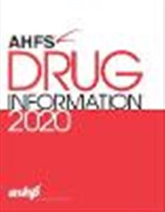 AHFS (R) Drug Information 2020 - Click Image to Close