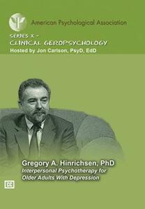 Interpersonal Psychotherapy for Older Adults with Depression