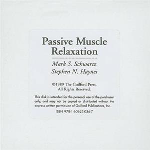Passive Muscle Relaxation, (CD) 2/e