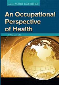 An Occupational Perspective of Health - Click Image to Close