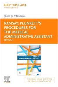 Plunkett's Procedure Med Admin Assist 5E - Click Image to Close