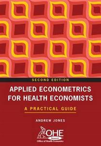 Applied Econometrics for Health Economists - Click Image to Close