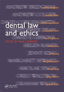 Dental Law and Ethics - Click Image to Close