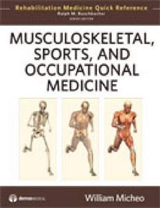 Musculoskeletal, Sports and Occupational Medicine