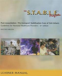 S.T.A.B.L.E. Program, Learner/Provider Manual