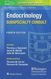 Washington Manual Endocrinology Subspecialty Consult (The Washington Manual Subspecialty Consult Series) - Click Image to Close