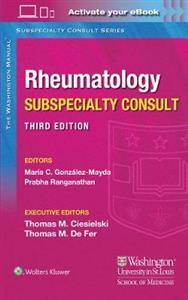 Washington Manual Rheumatology Subspecialty Consult - Click Image to Close