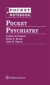 Pocket Psychiatry (Pocket Notebook Series) - Click Image to Close