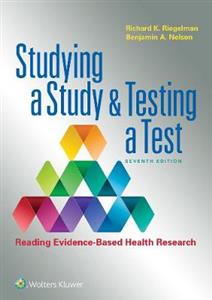 Studying a Study and Testing a Test - Click Image to Close