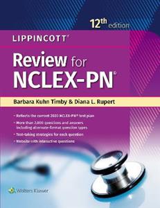 Lippincott Review for NCLEX-PN - Click Image to Close