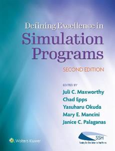 Defining Excellence in Simulation Programs - Click Image to Close