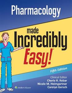 Pharmacology Made Incredibly Easy - Click Image to Close