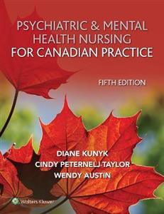 Psychiatric & Mental Health Nursing for Canadian Practice - Click Image to Close