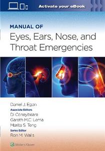Manual of Eye, Ear, Nose, and Throat Emergencies - Click Image to Close