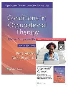 Conditions in Occupational Therapy: Effect on Occupational Performance 6e Lippincott Connect Print Book and Digital Access Card Package - Click Image to Close