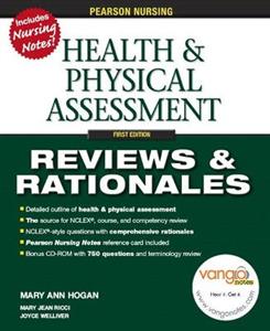 Pearson Nursing Reviews & Rationales: Health & Physical Assessment