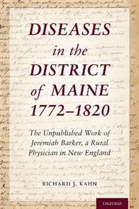 Diseases in the District of Maine 1772 - 1820